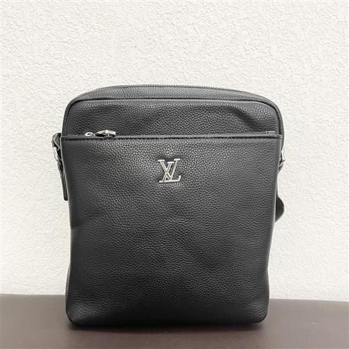 Túi da nam đựng Ipad logo LV