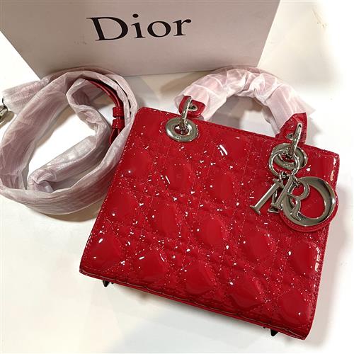 Túi xách Dior đỏ hàng siêu cấp sang chảnh